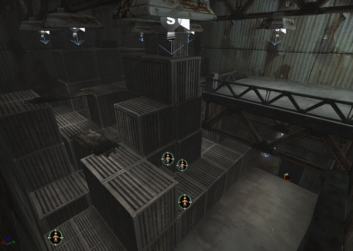 Basement Warehouse level overview